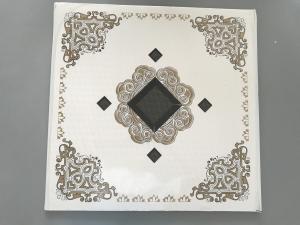 Quality Waterproof Drop Ceiling Tiles , Decorative Pvc Ceiling Tiles 595mm*595mm for sale