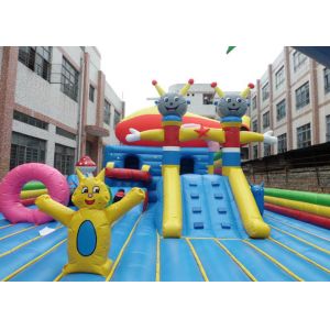 Waterproof Giant Inflatable Commercial Bouncy Castle With Jumping Bouncer