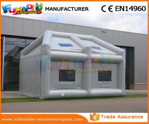 Quality PVC Tarpaulin Inflatable Party Tent PVC Coated Nylon Car Washing Large Inflatable Tent for sale