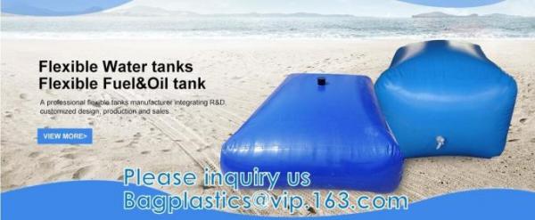 Flexible soft fabric TPU Frame Bag Bladders Water Tank Flexible Liquid Storage Fuel Pillow Tanks, Storage Transport 10