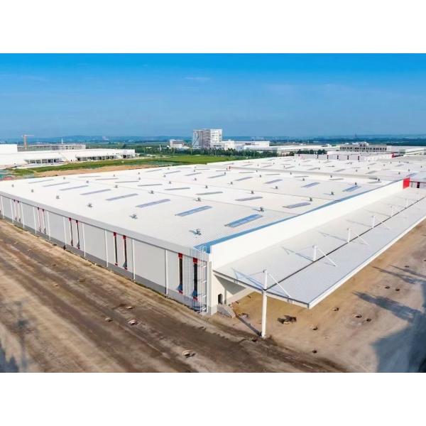 Prefabricated steel structure workshop