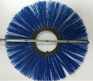 China 110*400mm Poly Disc Sweeping Brush For Scarab M6 Swivelling Widesweeper on sale