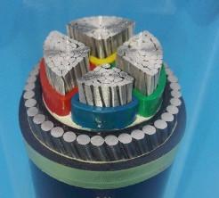 China Halogen Free XLPE Insulated PVC Sheathed Cable 500V 35mm With Aluminium Core on sale