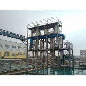Quality 1600lph Multiple Effect Evaporator Vacuum Crystallization Equipment For Wastewater for sale