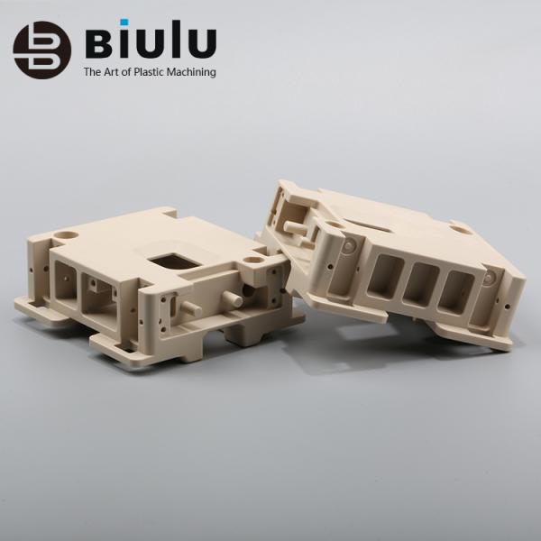 Industrial PEEK Cnc Plastic Machining Spart Part Injection Molding High Performance