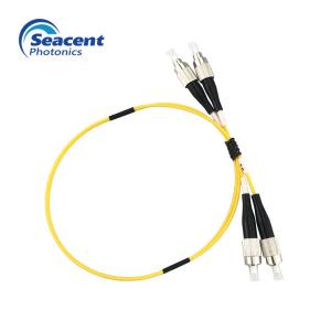 Quality Professional FC To FC Fiber Patch Cord Single Mode Duplex ROHS Approved for sale