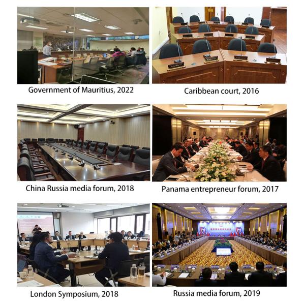 HUAIN Professional DSP Processor Dante 8*8 Digital audio matrix controller for meeting system