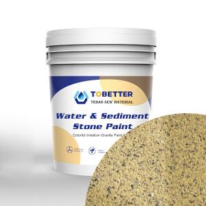 Quality Protective Wall Coating Paint Interior Imitation Stone Paint Exterior Concrete Wall Paint for sale