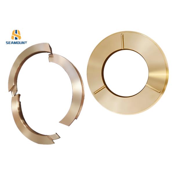 Customized Flat Round Washers Solid Copper Gasket Easy To Process