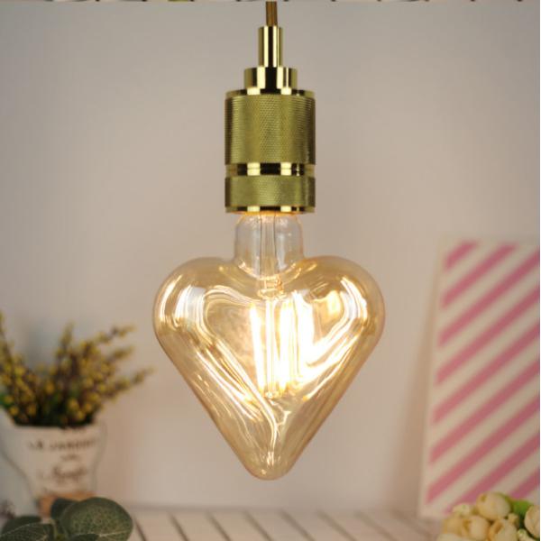 3W Unique LED Light Bulb 2200K , E27 Dimmable LED Filament Bulb 200lm