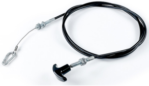 Customizable Pull Cable For Throttle, Brake, And Hood Release Systems