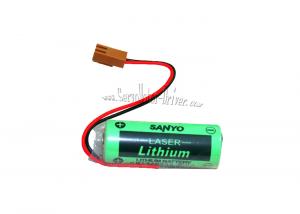 China Lithium Sanyo Servo Battery Pack For Backup Power Supply CR17450SE R 3V on sale