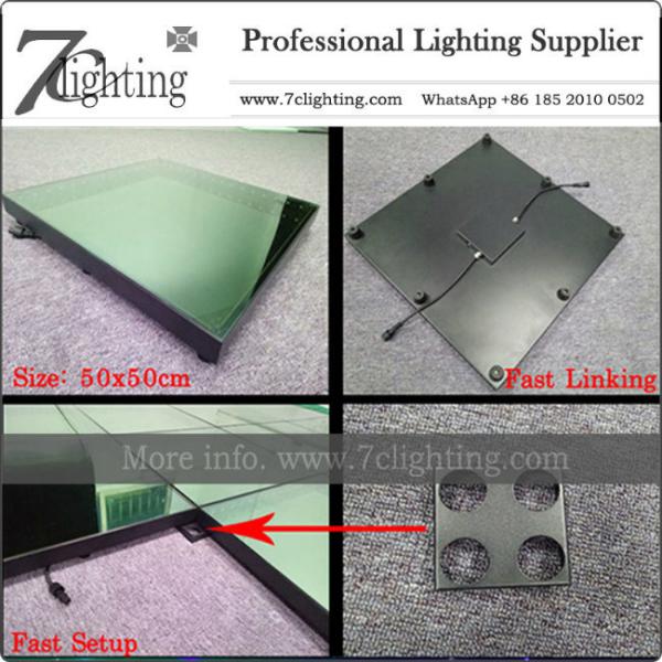 Easy Control Fast Setup Illuminated Dance Floor LED Lighting Panel
