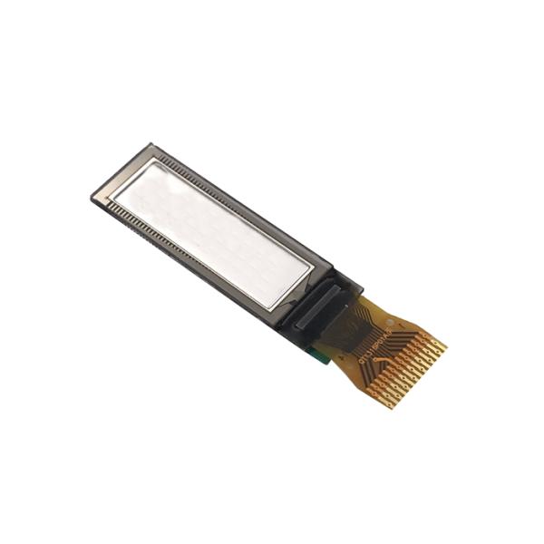 0.69 Inch Wearable LCD Display White Monochrome Flat OLED Display