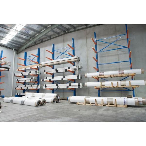 Multi Tier Structure Warehouse Cantilever Racking Boltless Assembly Custom Capacity