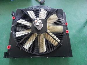 Quality Custom Heavy Duty Aluminum bar and plate combi Air Cooler kit with fan and motor for sale