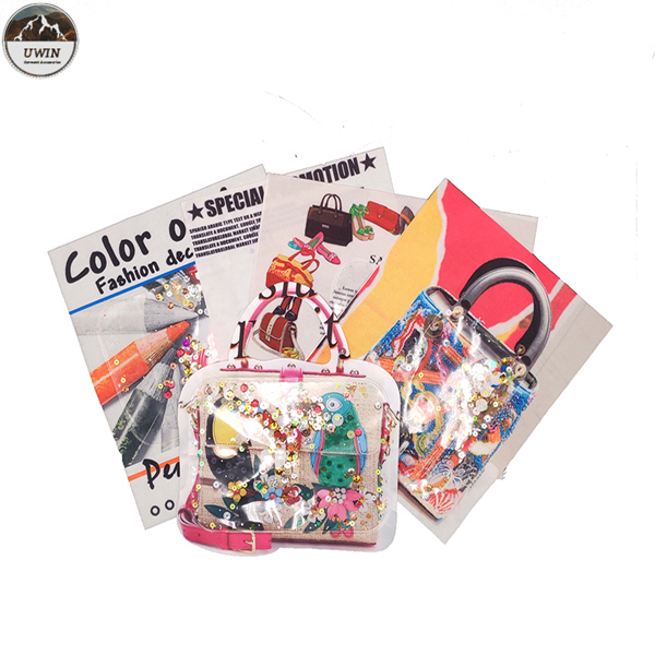 Delicate Sequin Embroidery Patches Any Shape Available For Children Toys