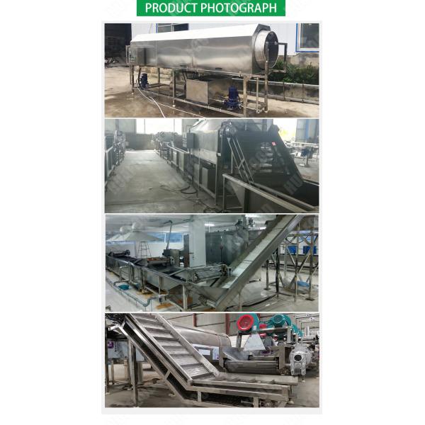 1000kg / H Fruit And Vegetable Processing Equipment , Fruit Processing Machinery