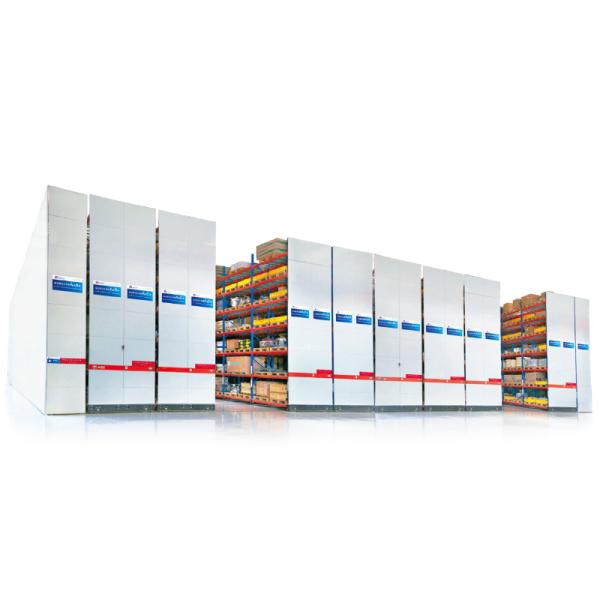 Electric Mobile Pallet Racking Rail-Guided Electric Mobile Rack Warehouse Storage Rack
