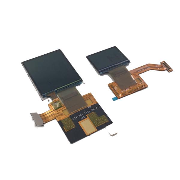 White PMOLED 0.96 Oled Display 128x64 2.6-3.5V Folding Type