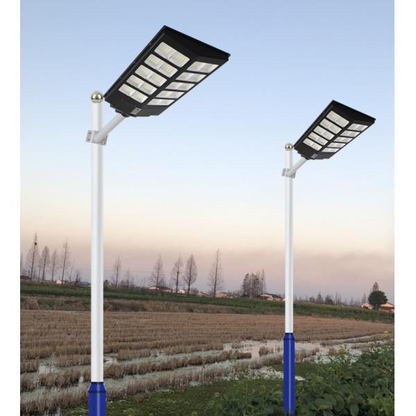waterproof IP65 ABS material motion wall mount pole mount integrated led all in one led solar street light 400W