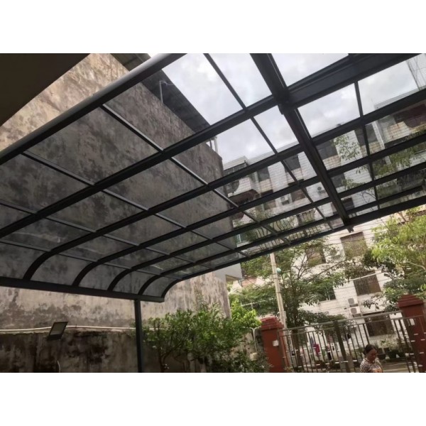 Customized Width Polycarbonate Solid Sheet High Impact Strength and B1 Fire Retardancy Guaranteed