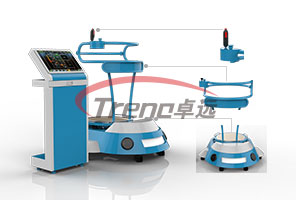 DC Motor Theme Park Vibrating VR Simulator Standing For Racking Club