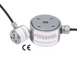 Flange Type Load Cell 100kg Thrust Force Transducer 1kN Compression Force