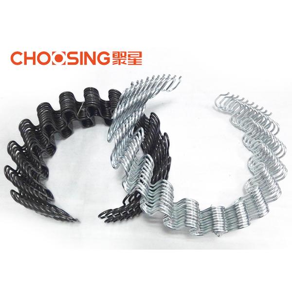 Pre Cut 18 Inch Upholstery Zig Zag Springs 4.0mm Wire Diameter Sofa Inner Replacement