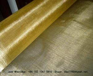 Quality Plain Weave Brass Filter Wire Mesh/Wire Cloth Used for Making Filters for sale