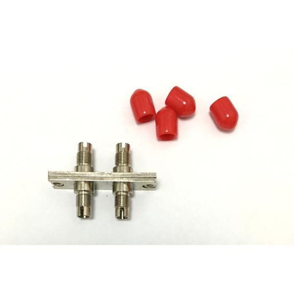 DIN-DIN Metallic Duplex Fiber Optic Adapter for High Performance Single Mode Applications