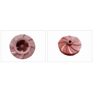 Quality 76mm Particle Slurry Pump Impeller Liner 10/8ST- Single Suction for sale