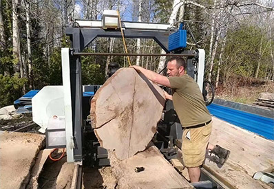 35HP Automatic Bandsaw Mill