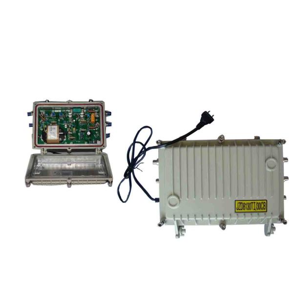 Durable Catv Distribution Amplifier Outdoor 4 Outputs Optical Node Compact Structure