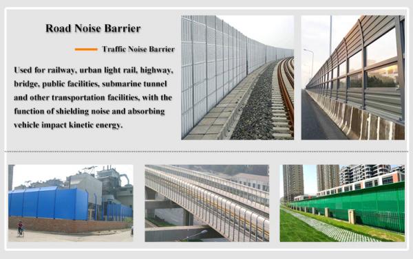 Hot Selling Noise Reduction Absorption Wall Sound Barrier High Way With Great Price