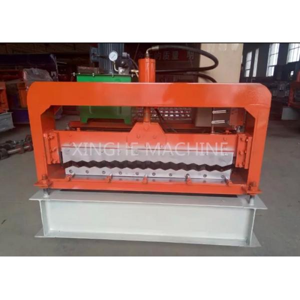 Steel Galvanized Roof Roll Forming Machine For Making 0.3 - 0.8mm Thickness Tile