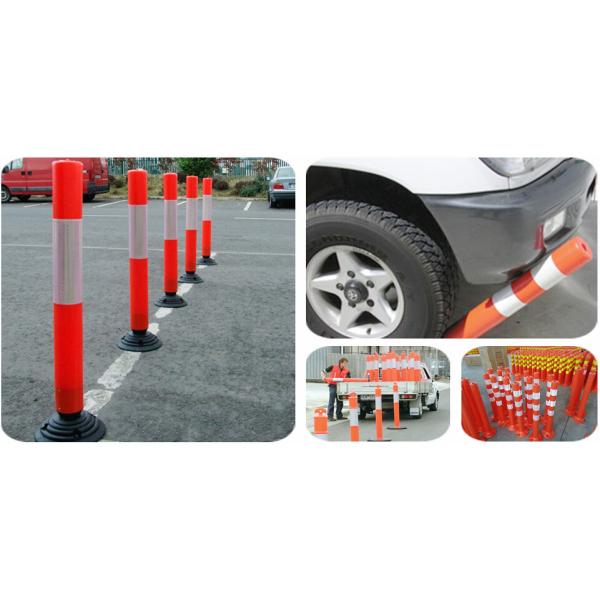 75cm High Quality PU Spring Post Traffic Control Barrier Post