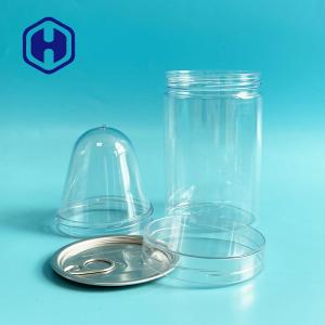 China 300# Plastic Easy Open Can PET Bottle Preform With Screw Lid on sale
