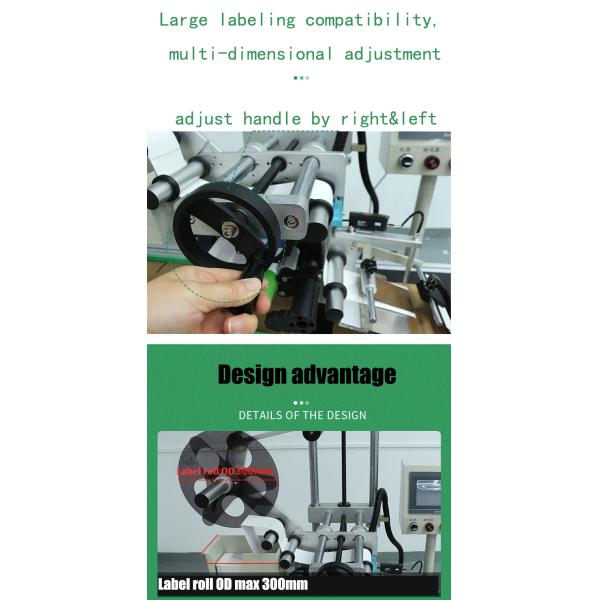 Wood Packaging Material Auto Labeling Machine for High Productivity Carton Box Printing