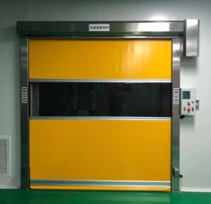 China Stainless Steel Industrial Rapid Roll Up Doors For Warehouse logistics ISO 9001 on sale