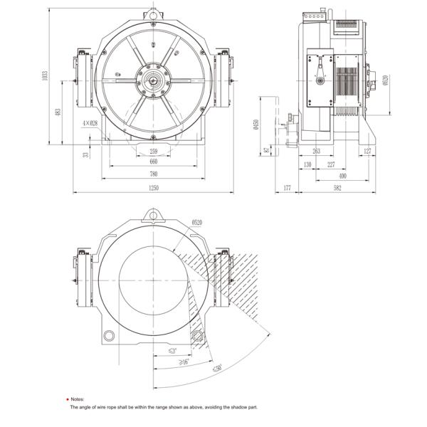 Experience Superior Elevator Performance With Our Gearless Traction Machine