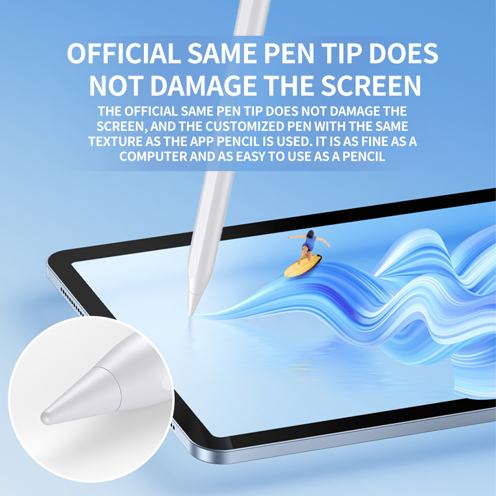 5 min Auto Sleep Fast Charging Support Customized Function Drawing Stylus Touch Screen Pen for ipad Pencil Touch Screen