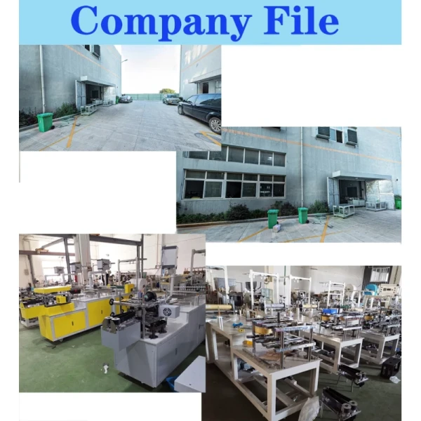 Disposable Non Woven Strip Bouffant Head Cover Hair Clip Cap Making Machine Customized Color
