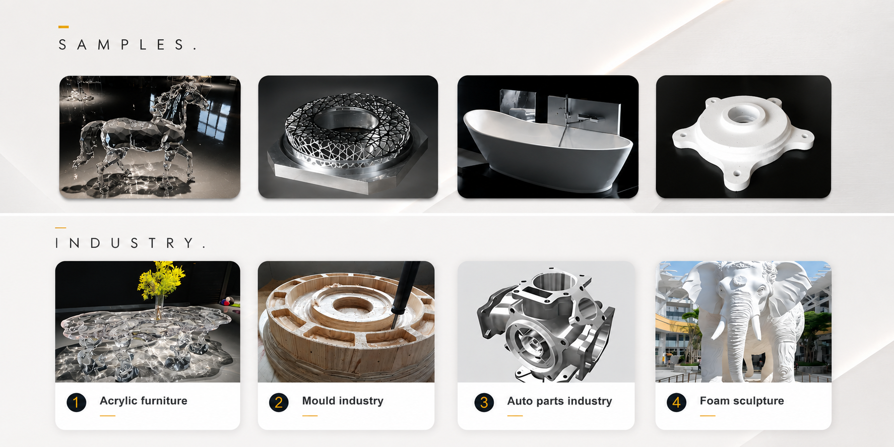 5 Axis CNC Router With 360° Five-Axis Swing Head For Complex Surface 3D Machining