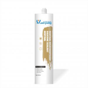China Neutral Structural Glazing Sealant White Glass Roof Neutral Cure Silicone on sale