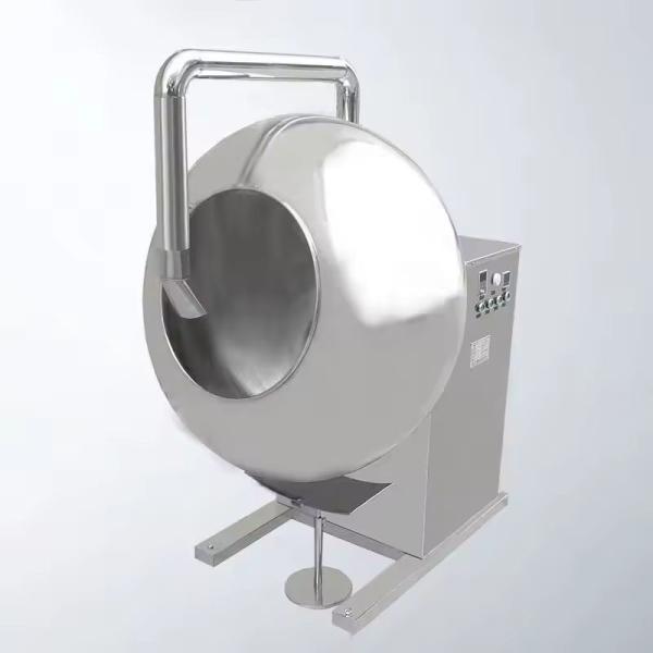 Industrial Sale Commercial Automatic Sugar Coated Gummy Bear Candy Coating Chocolate Small Peanut Burger Coating Machine