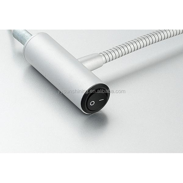 80 Color Rendering Index Gooseneck Led Headboard Reading Wall Lamp For Hotel Baeroom Light