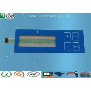 Quality Glossy Membrane Touch Switch / Luxing Backadhesive Membrane Switch Keypad for sale