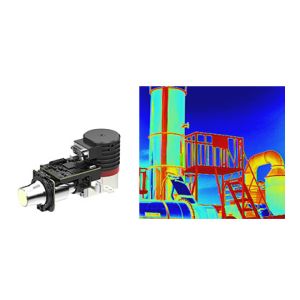 Quality 320x256 Optical Gas Imaging MWIR Cooled Ir Detector 7W For Detecting Gas Leaks for sale