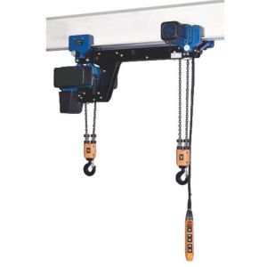 Quality 1000 KG Small Electric Pulley System , High Efficiency Lifting Chain Hoist for sale